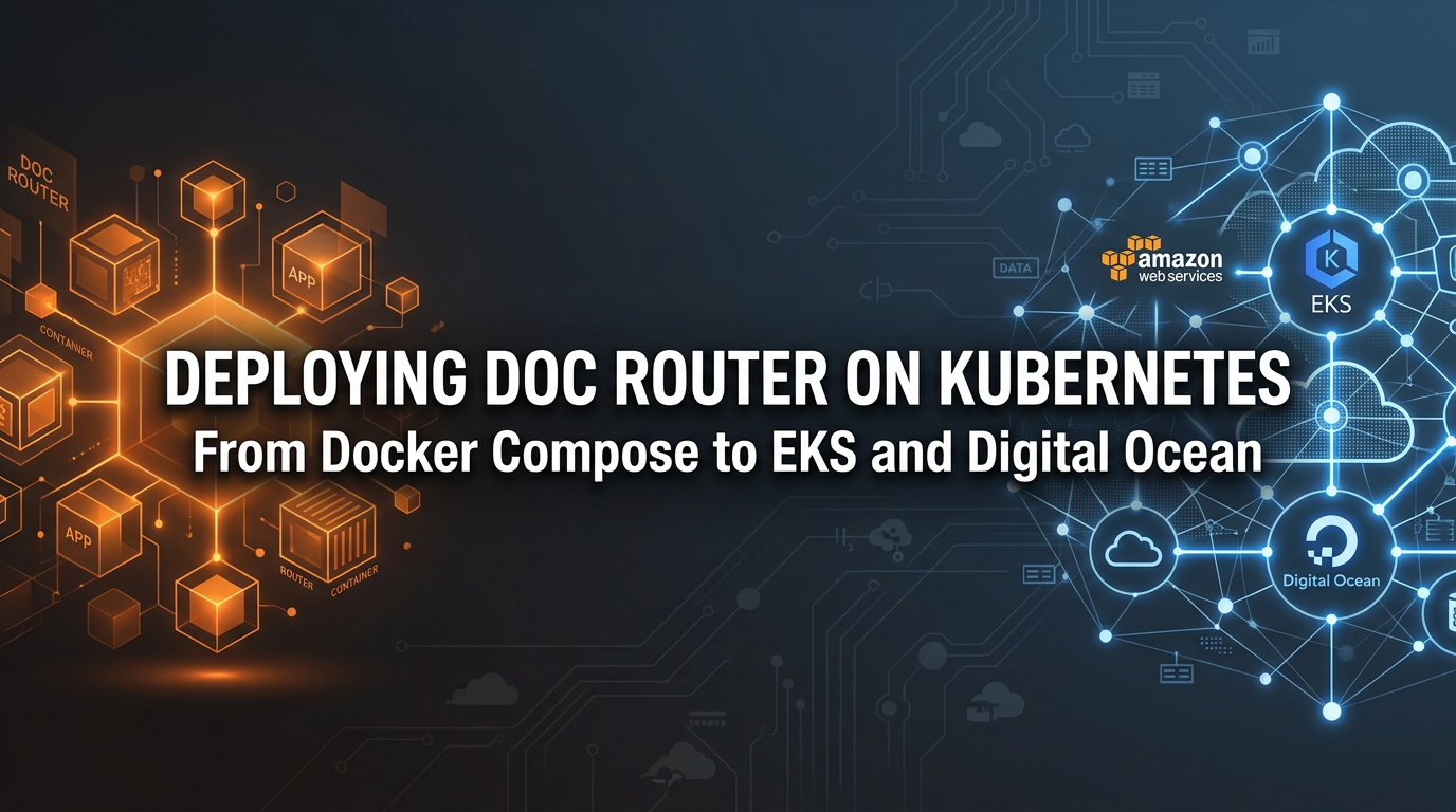 Deploying Doc Router on Kubernetes: From Docker Compose to EKS and Digital Ocean